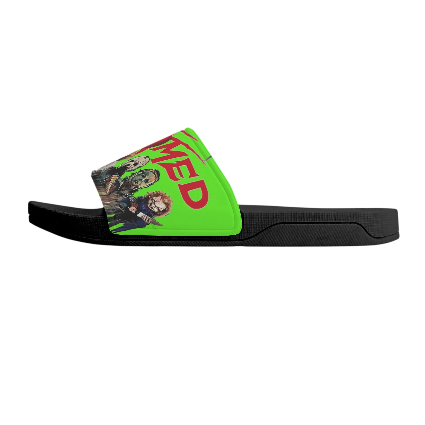 Un-Tamed S.O.S Edition Mens Goo Green Star Slides