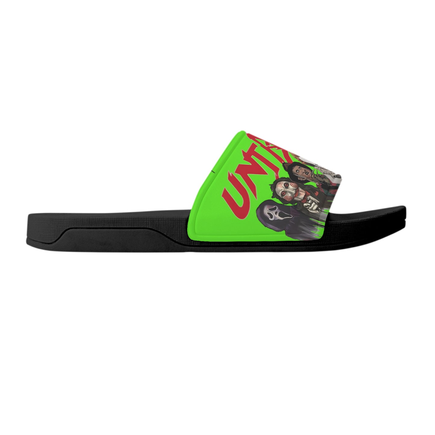 Un-Tamed S.O.S Edition Mens Goo Green Star Slides