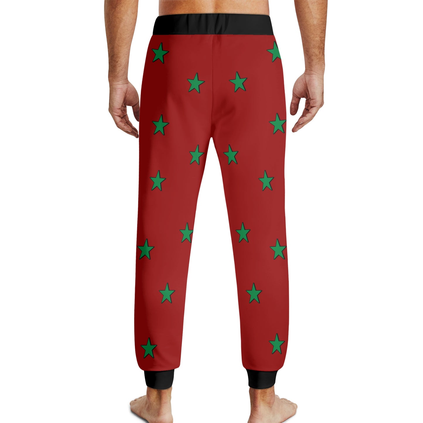 Leaf Me Alone 3.0 420 S.O.S Edition Mens Maroon Sweatpants