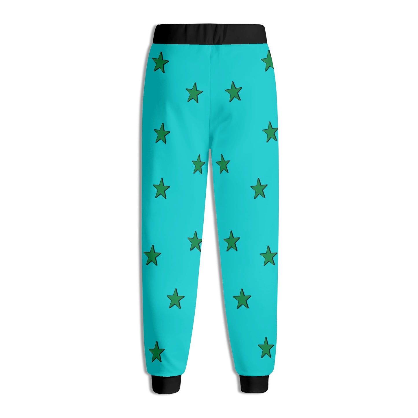 Leaf Me Alone 3.0 420 S.O.S Edition Mens Turquoise Sweatpants