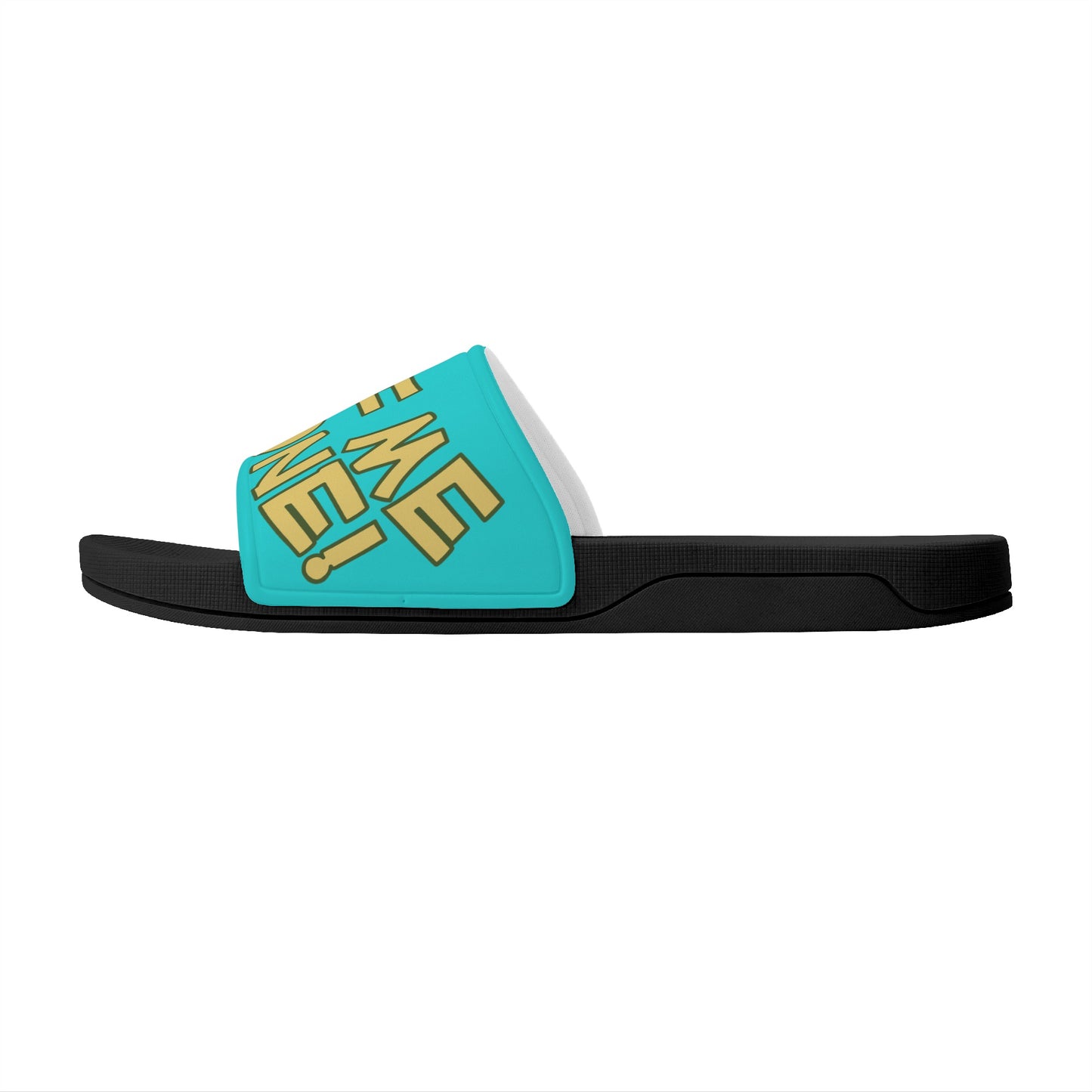 Leaf Me Alone 3.0 420 S.O.S Edition Mens Turquoise Star Slides