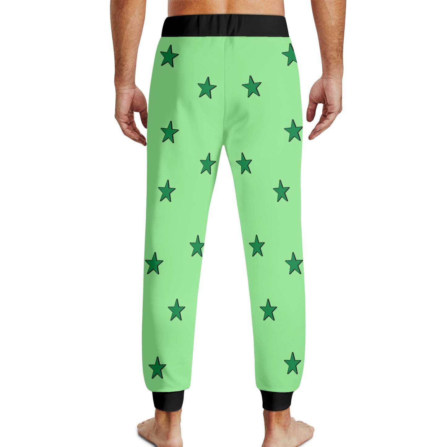 Leaf Me Alone 3.0 420 S.O.S Edition Mens Mint Green Sweatpants