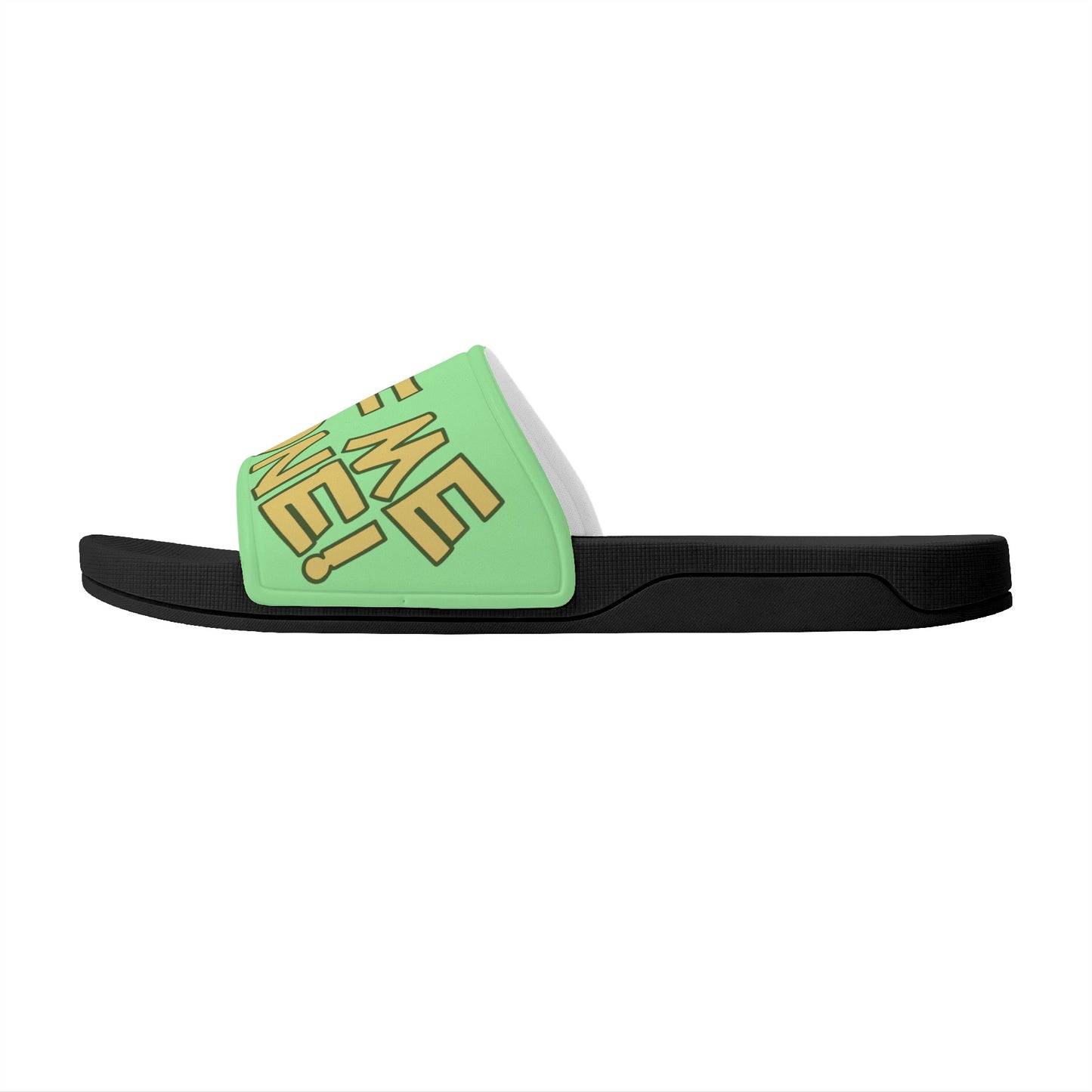 Leaf Me Alone 3.0 420 S.O.S Edition Mens Mint Green Star Slides