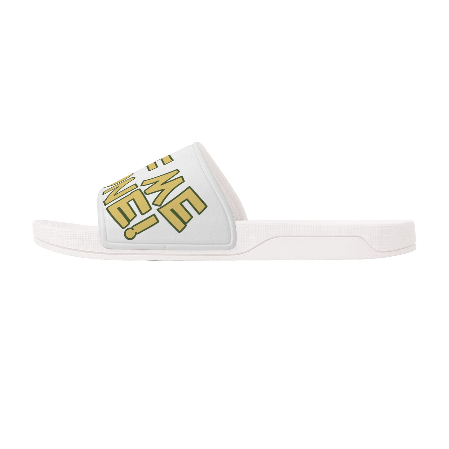 Leaf Me Alone 3.0 420 S.O.S Edition Mens White Star Slides