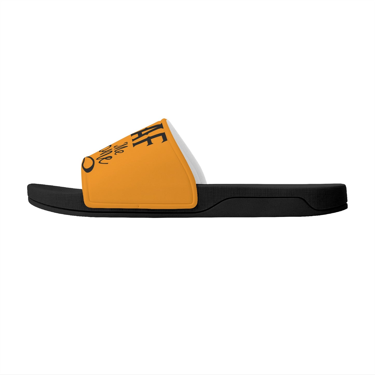 Leaf Me Alone 2.0 420 S.O.S Edition Mens Orange Star Slides