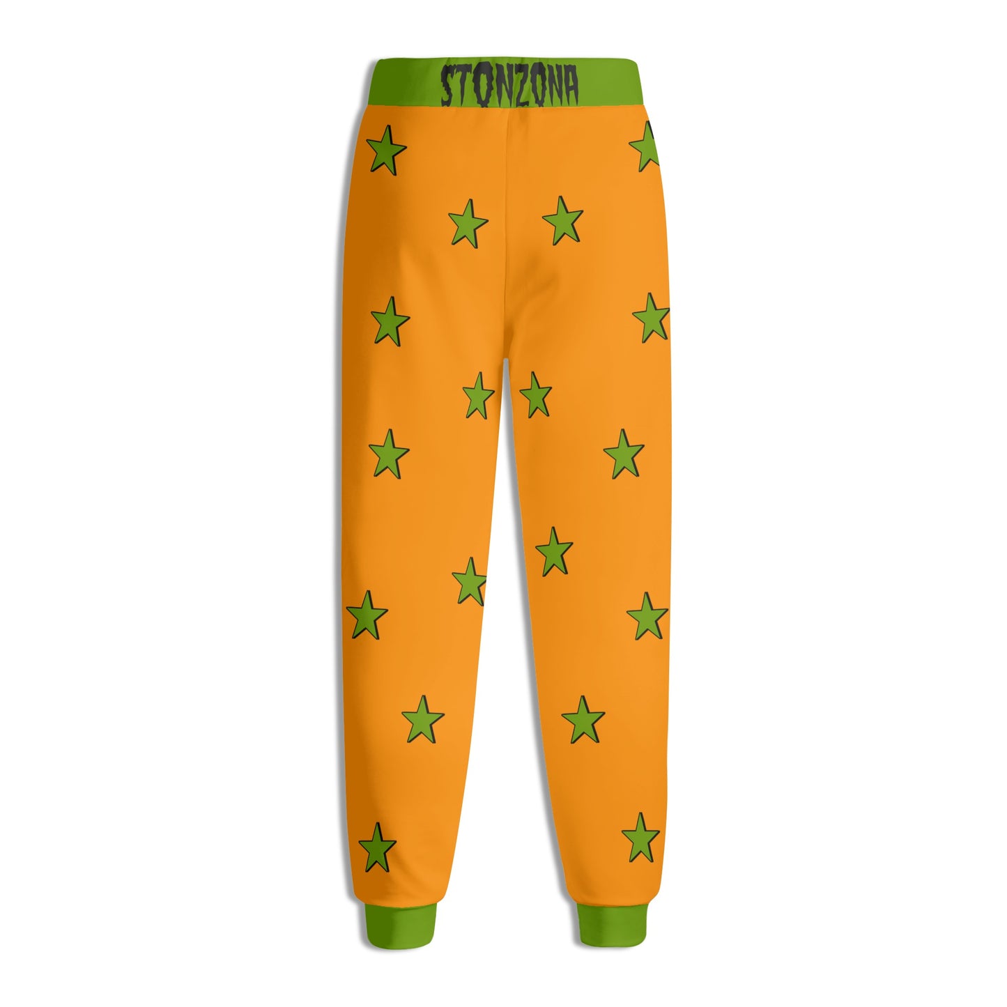 Leaf Me Alone 2.0 420 S.O.S Edition Mens Orange Sweatpants