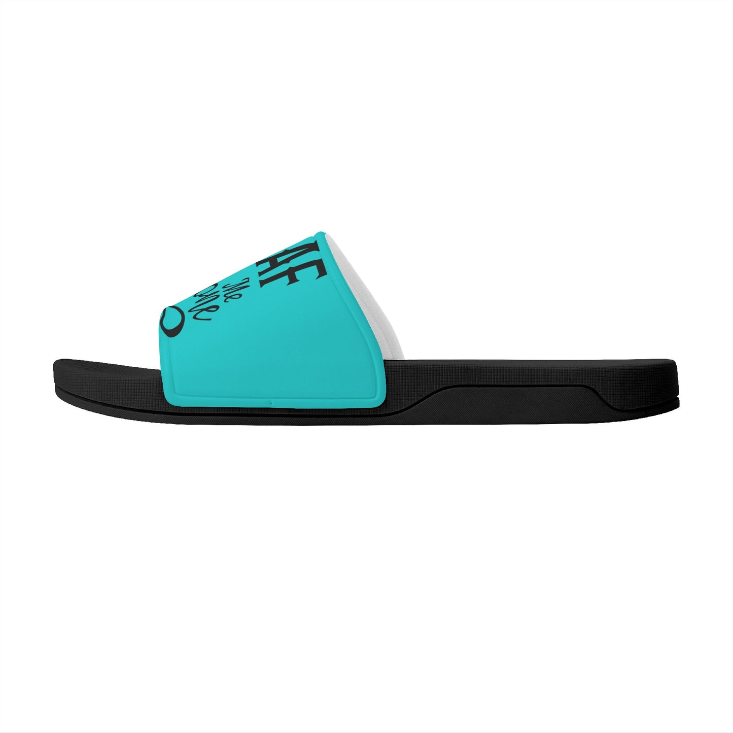 Leaf Me Alone 2.0 420 S.O.S Edition Mens Turquoise Star Slides