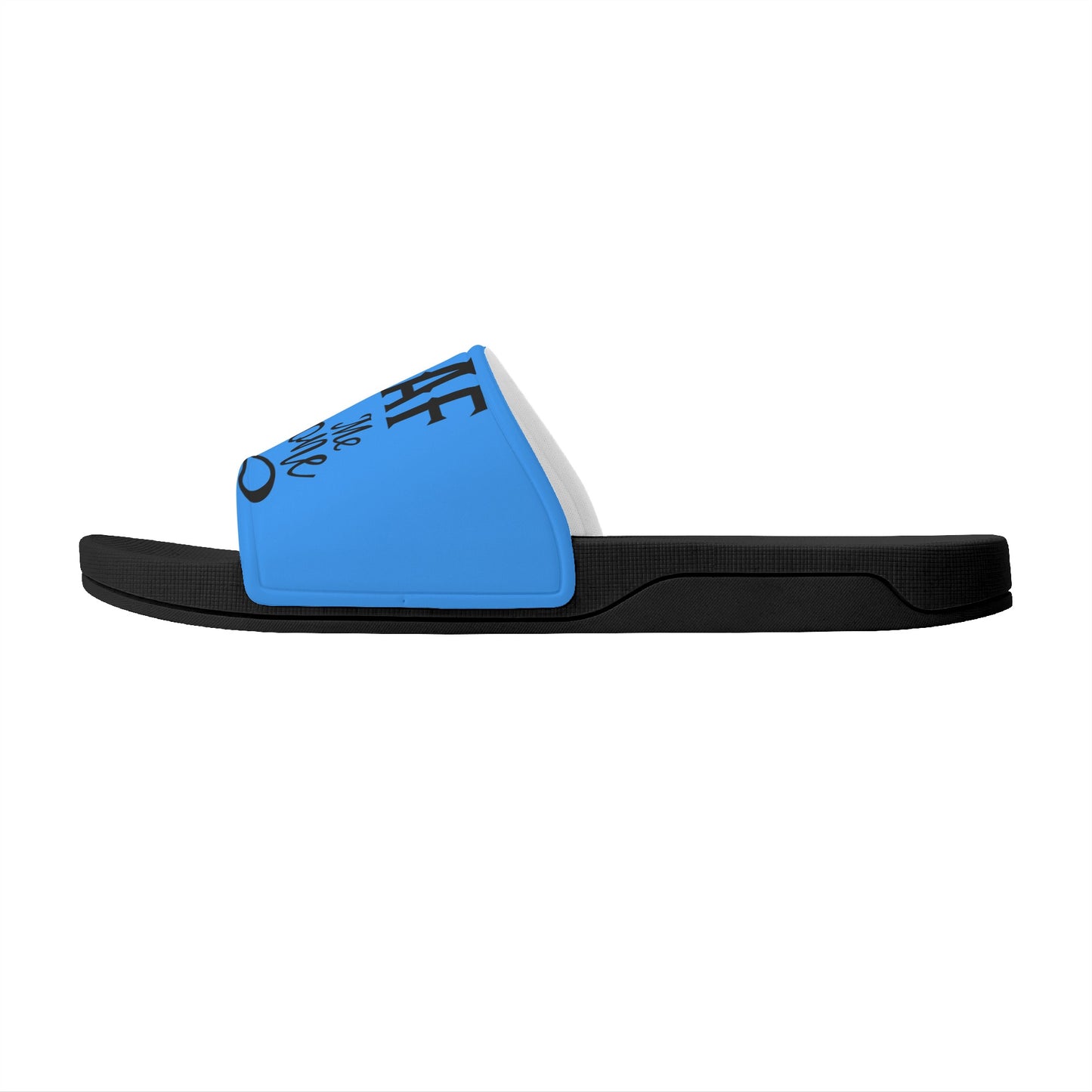 Leaf Me Alone 2.0 420 S.O.S Edition Mens Blue Star Slides