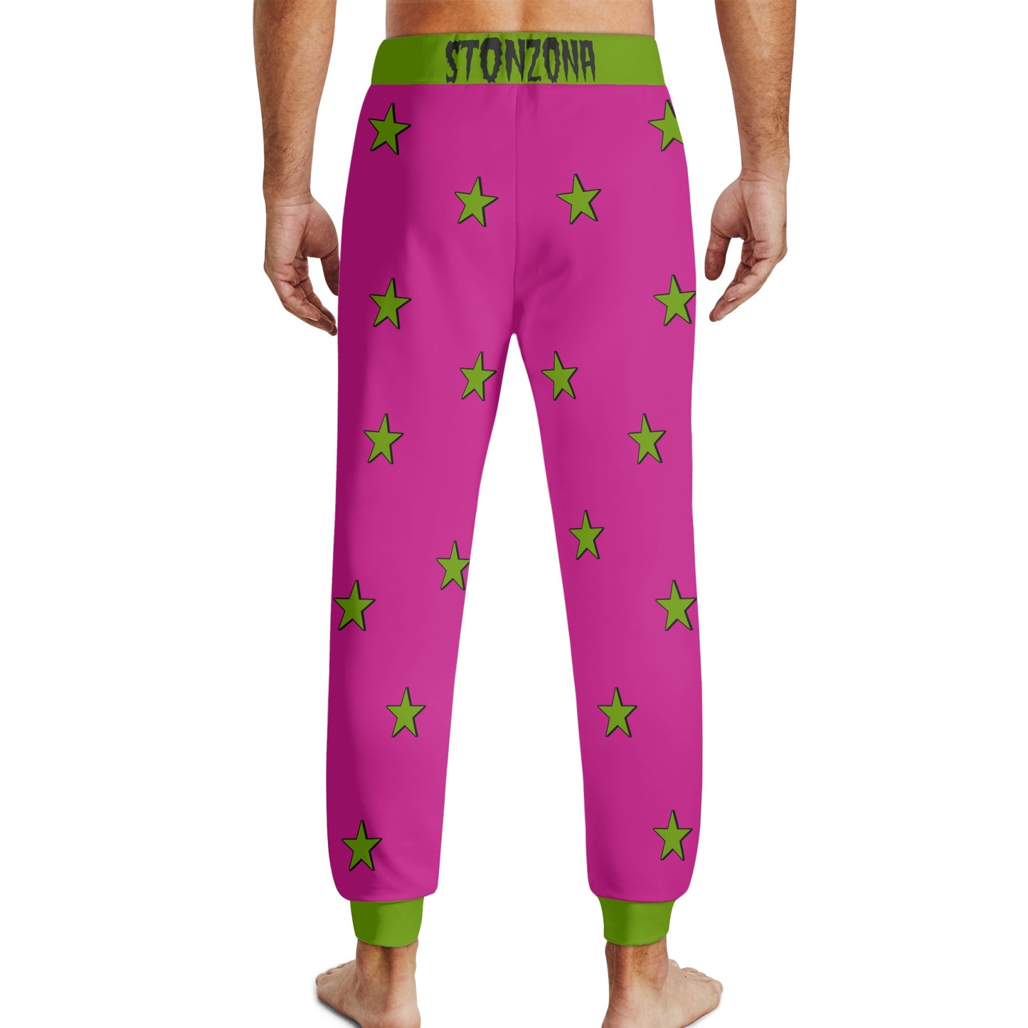 Leaf Me Alone 2.0 420 S.O.S Edition Mens Purple Sweatpants