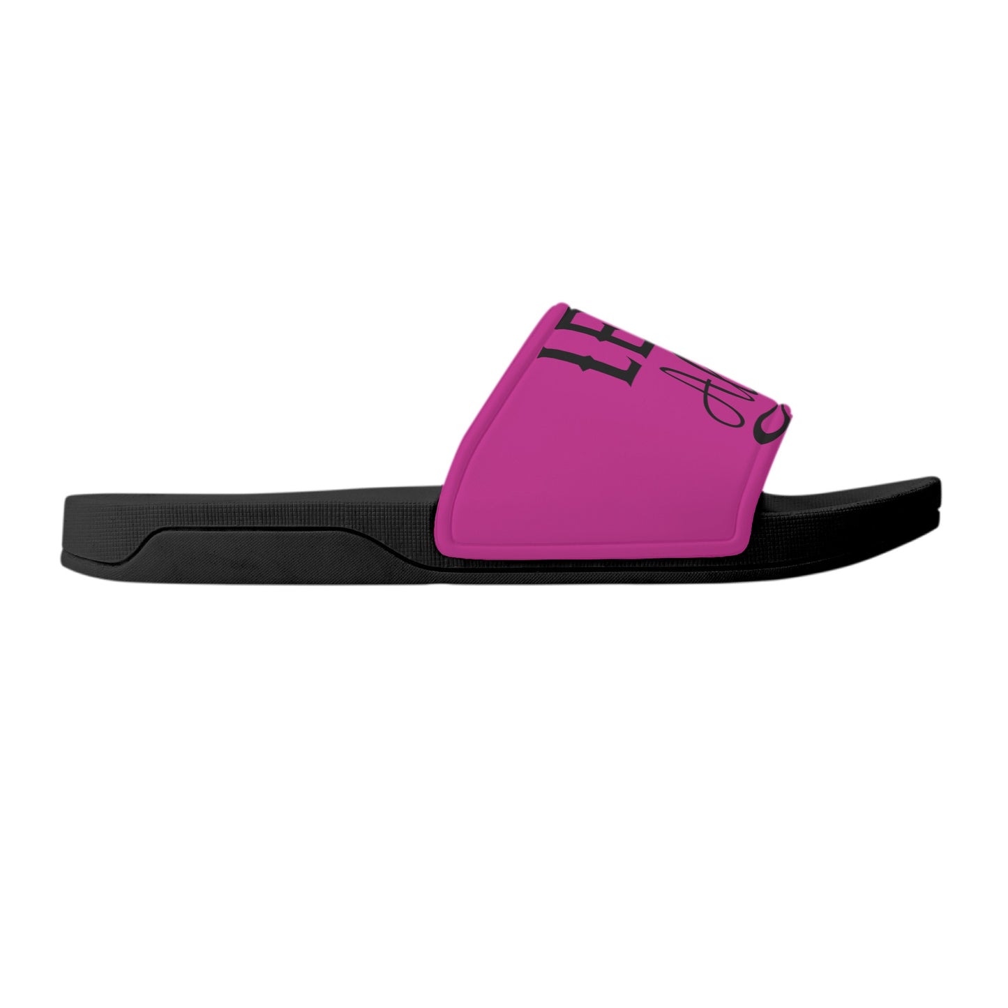 Leaf Me Alone 2.0 420 S.O.S Edition Mens Purple Star Slides