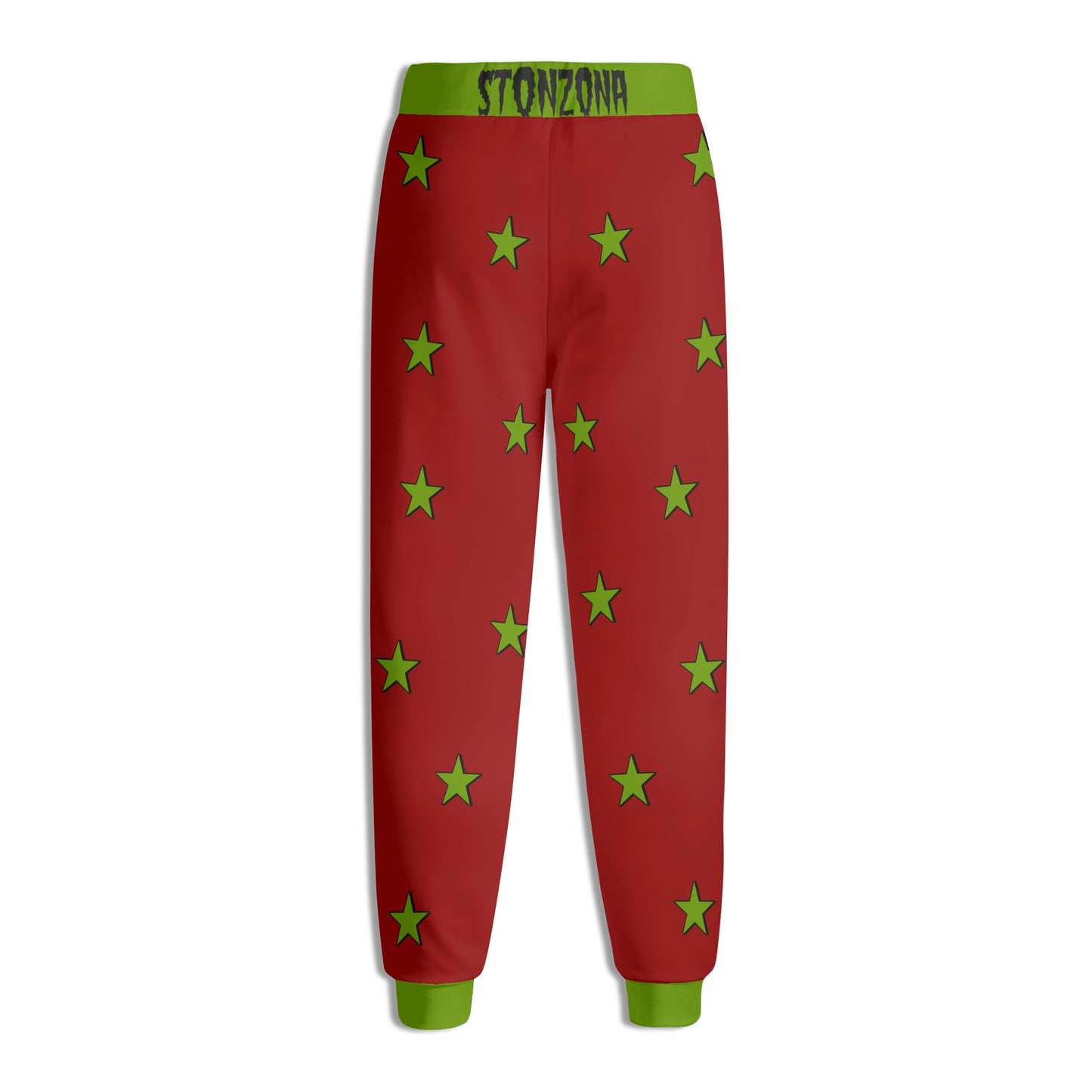 Leaf Me Alone 2.0 420 S.O.S Edition Mens Maroon Sweatpants