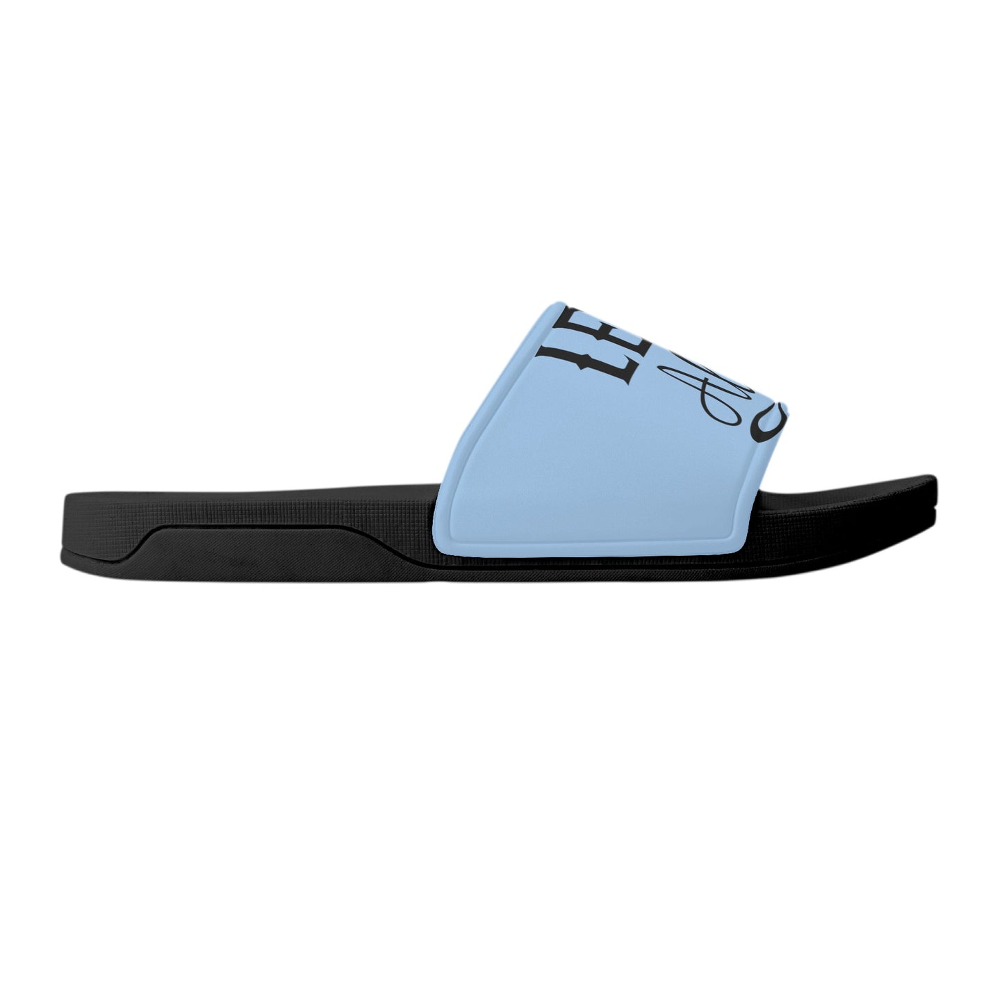 Leaf Me Alone 2.0 420 S.O.S Edition Mens Sky Blue Star Slides