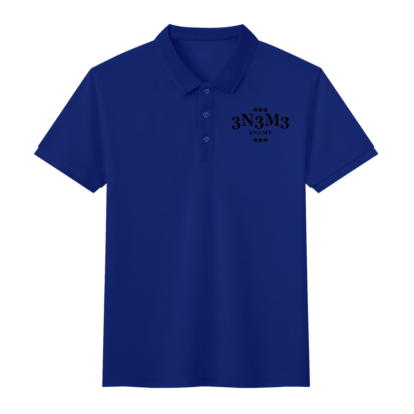 3.N.3.M.3 Enemy Unisex Cotton Polo Shirt