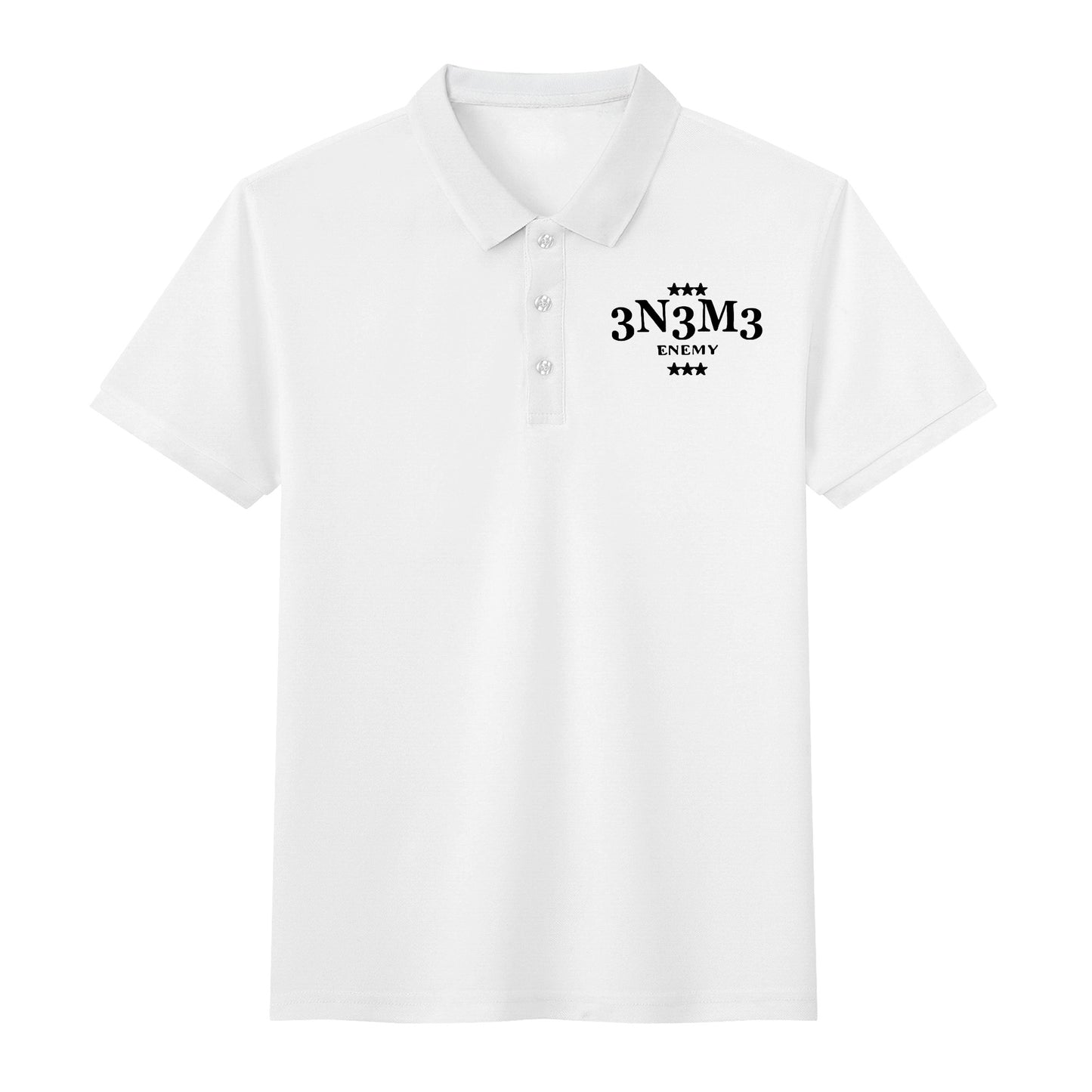 3.N.3.M.3 Enemy Unisex Cotton Polo Shirt