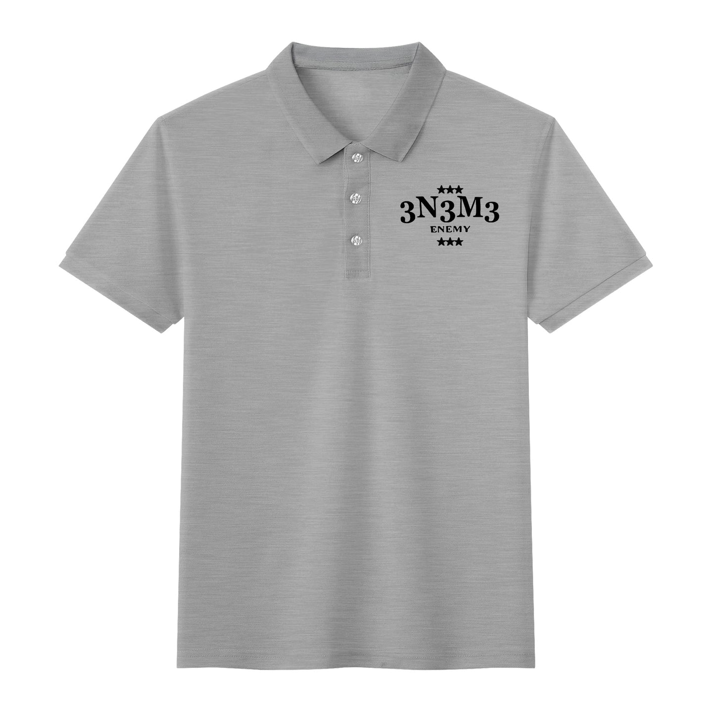 3.N.3.M.3 Enemy Unisex Cotton Polo Shirt