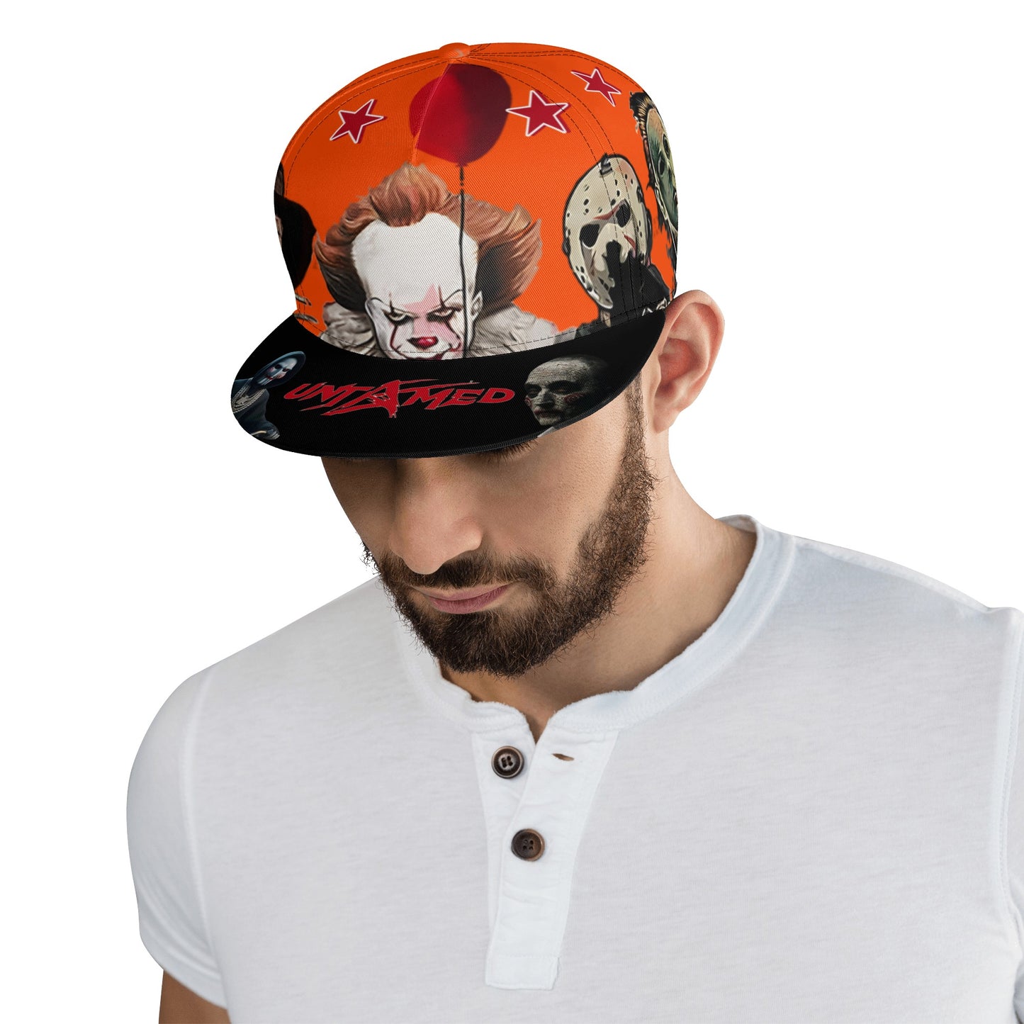 Un-Tamed S.O.S Edition Dark Orange Snapbacks