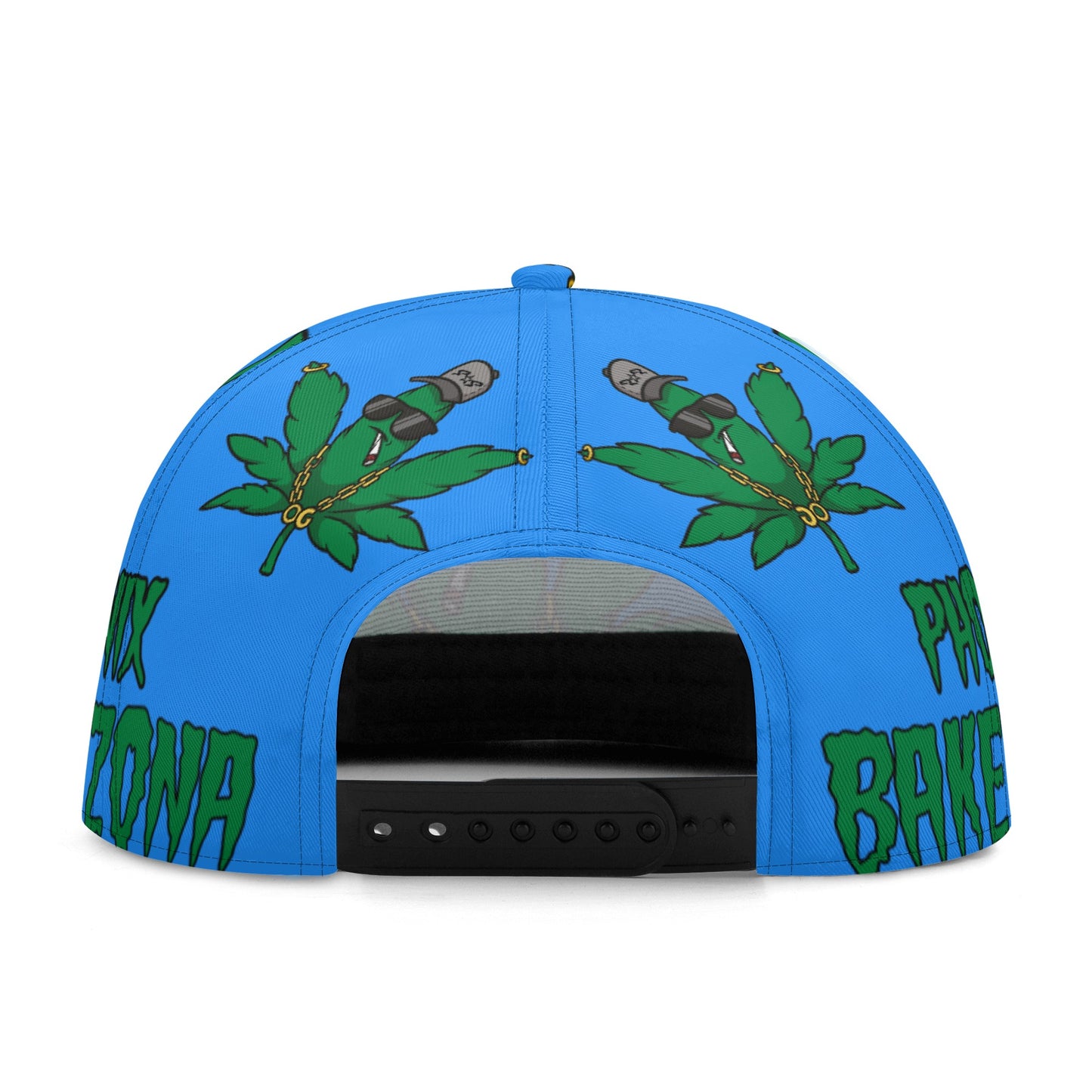 Leaf Me Alone 3.0 420 S.O.S Edition Blue Snapbacks