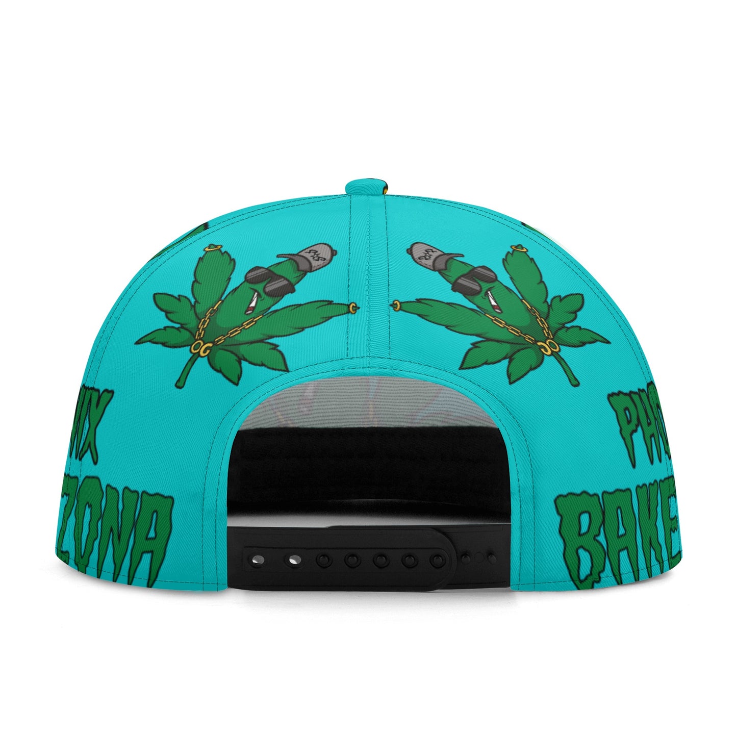 Leaf Me Alone 3.0 420 S.O.S Edition Turquoise Snapbacks