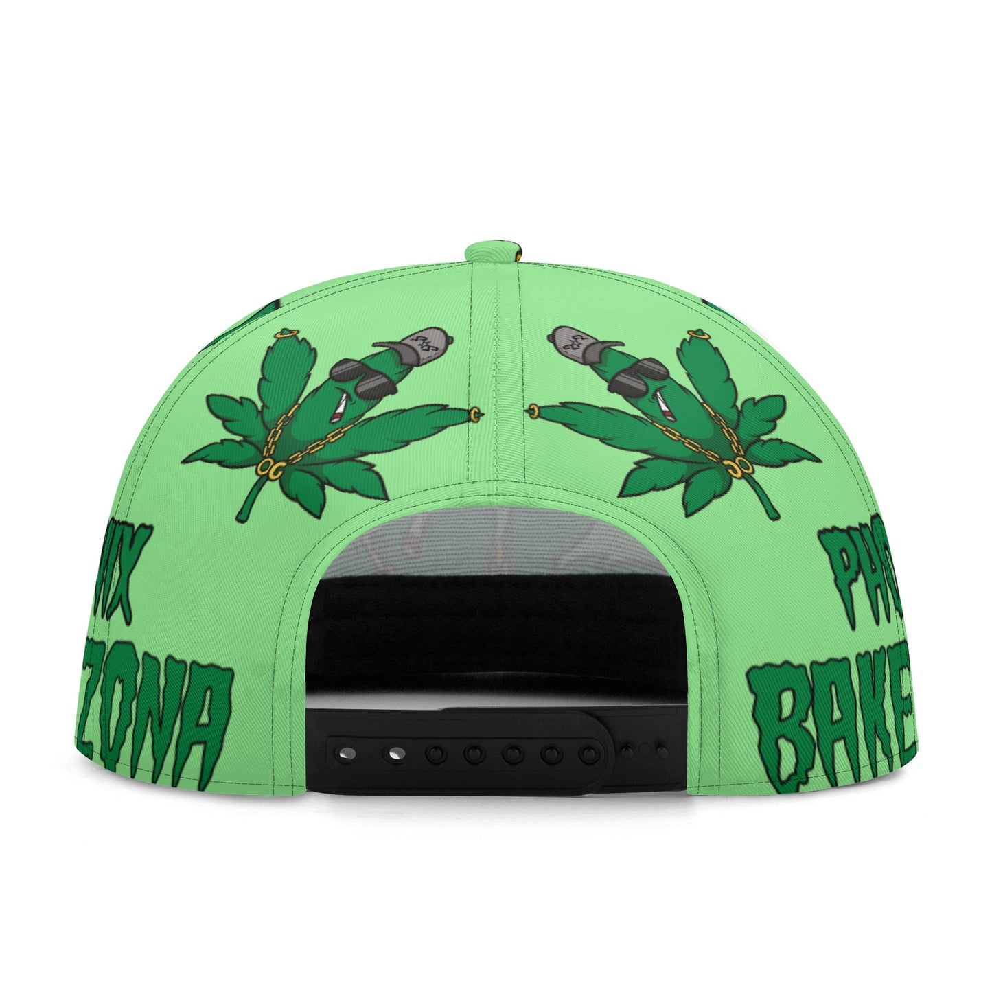 Leaf Me Alone 3.0 420 S.O.S Edition Mint Green Snapbacks