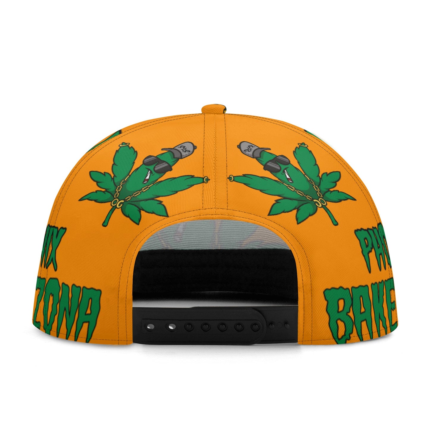 Leaf Me Alone 3.0 420 S.O.S Edition Orange Snapbacks