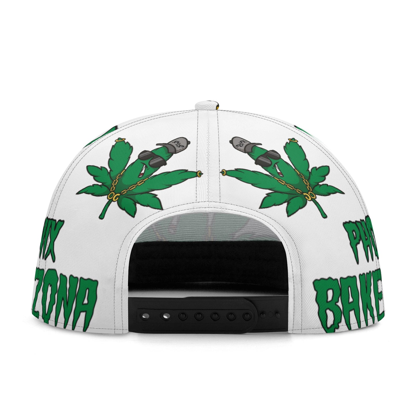 Leaf Me Alone 3.0 420 S.O.S Edition White Snapbacks