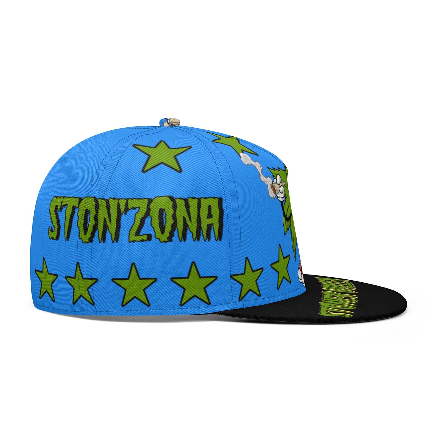 Leaf Me Alone 2.0 4/20 S.O.S Edition Blue Snapbacks