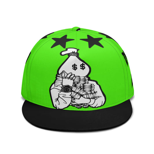 Money Man D.G.D.E (Dont Grind Dont Eat) Goo Green Snapbacks