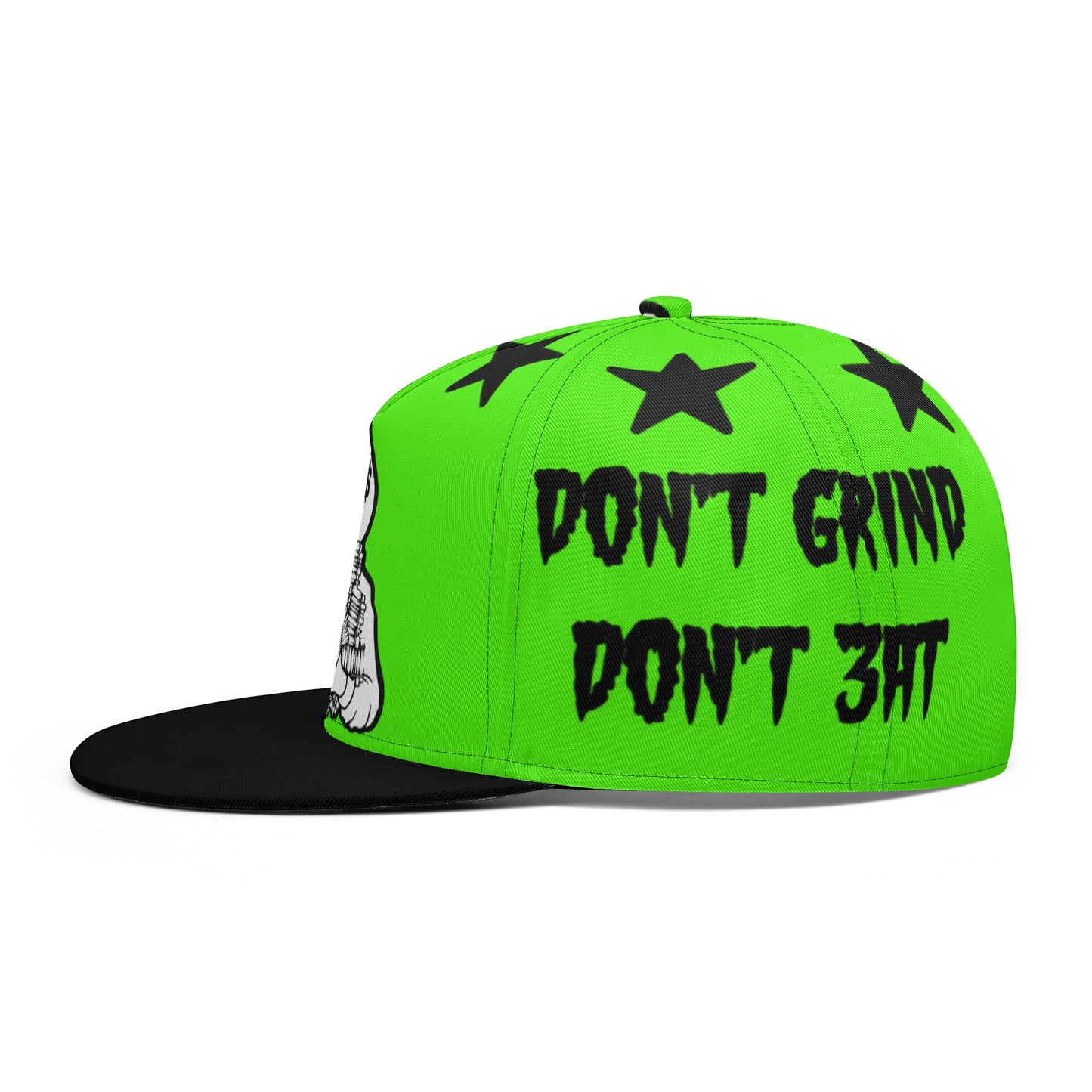 Money Man D.G.D.E (Dont Grind Dont Eat) Goo Green Snapbacks