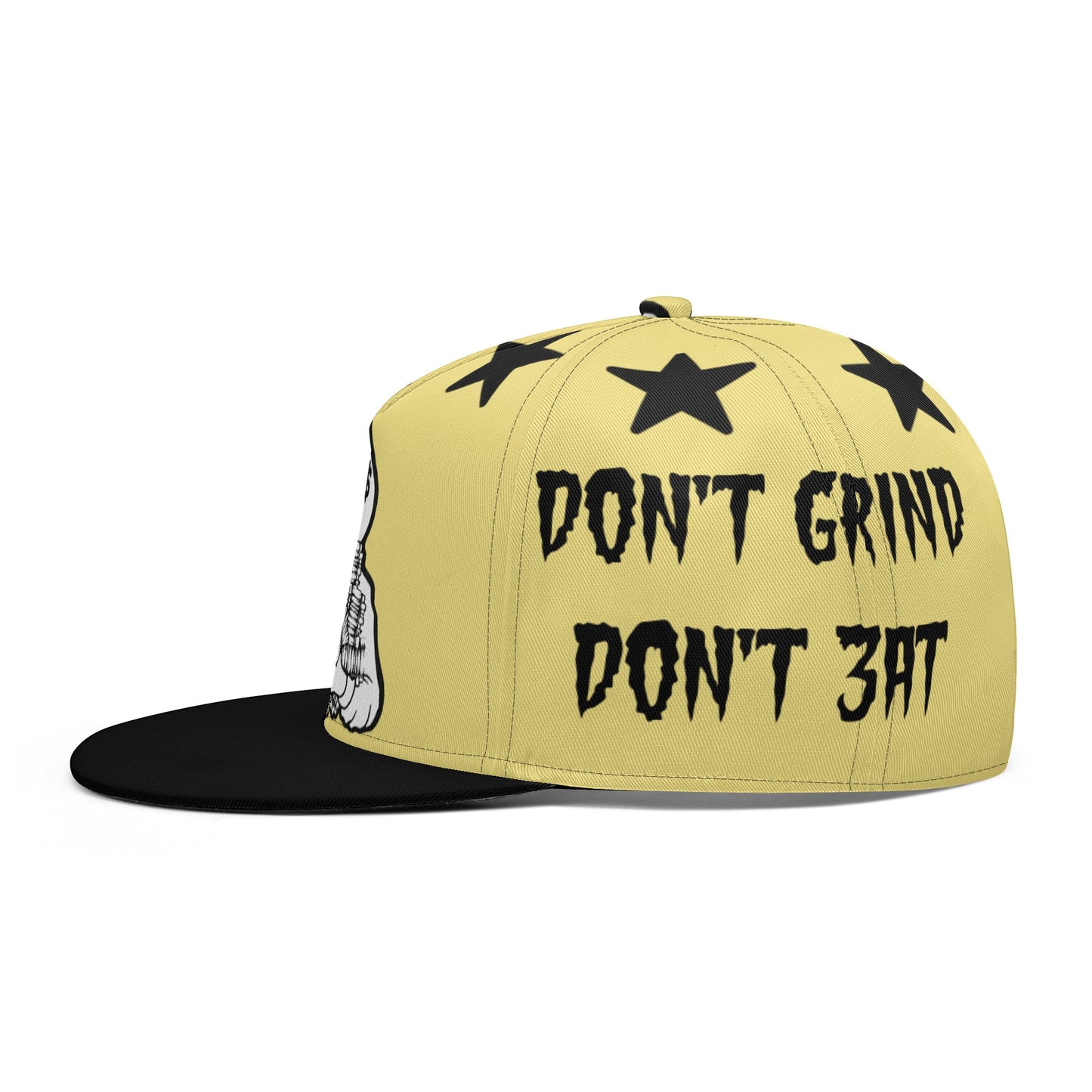 Money Man D.G.D.E (Dont Grind Dont Eat) Tan Snapbacks