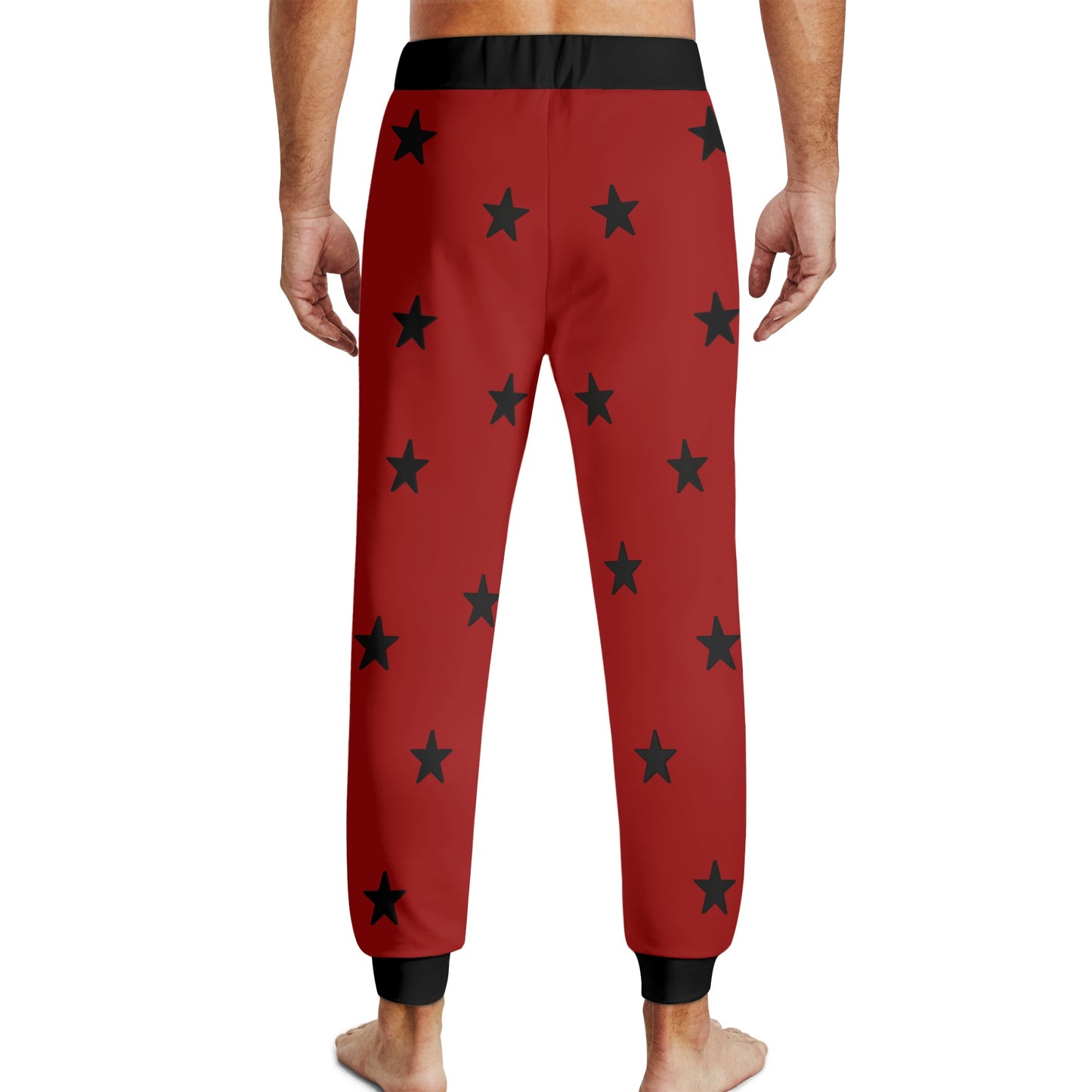 Money Man D.G.D.E (Dont Grind Dont Eat) Mens Maroon Sweatpants