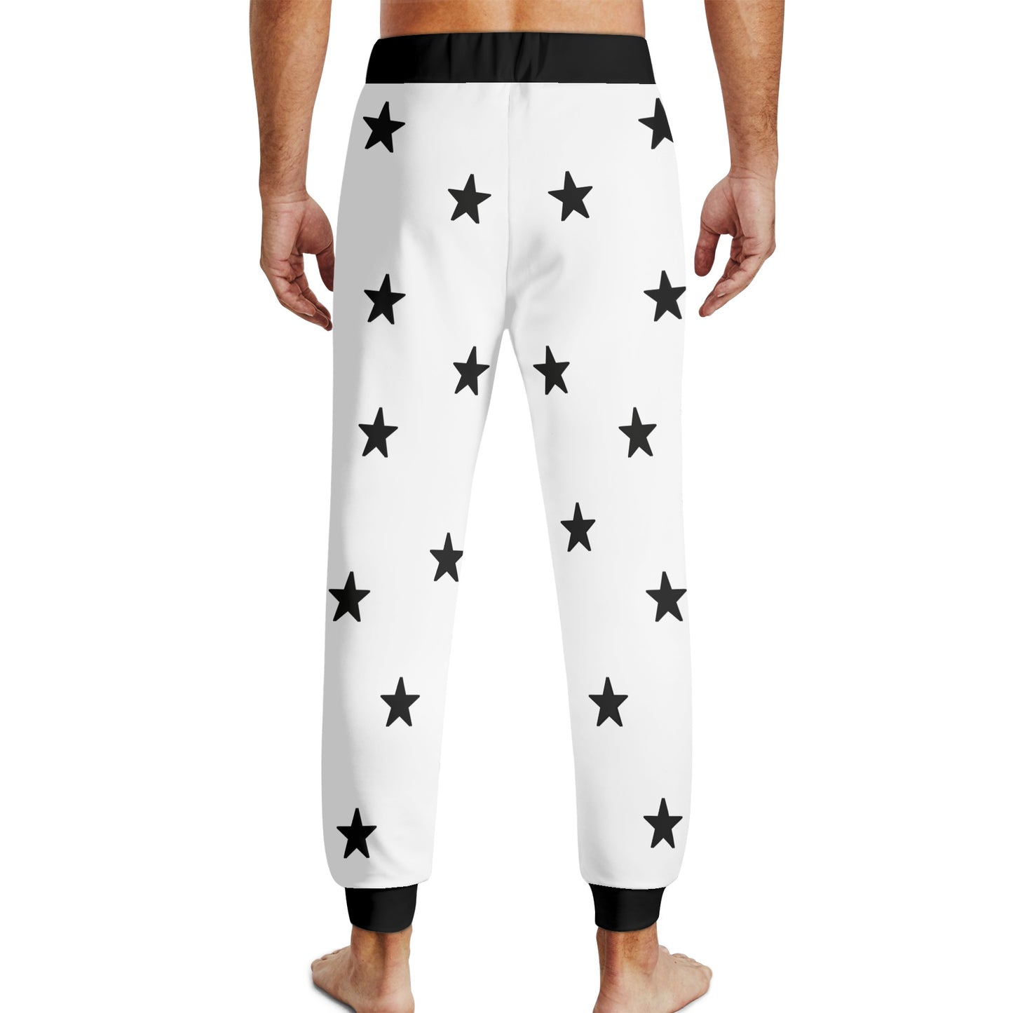 Money Man D.G.D.E (Dont Grind Dont Eat) Mens White Sweatpants