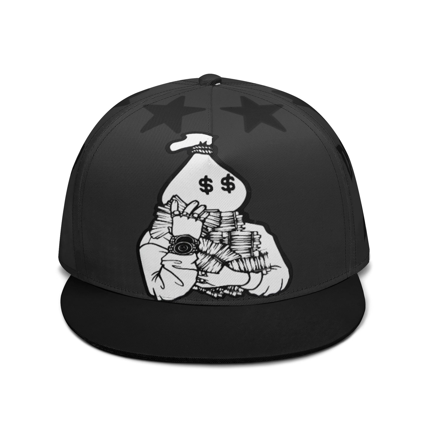 Money Man D.G.D.E (Dont Grind Dont Eat) Black Snapbacks