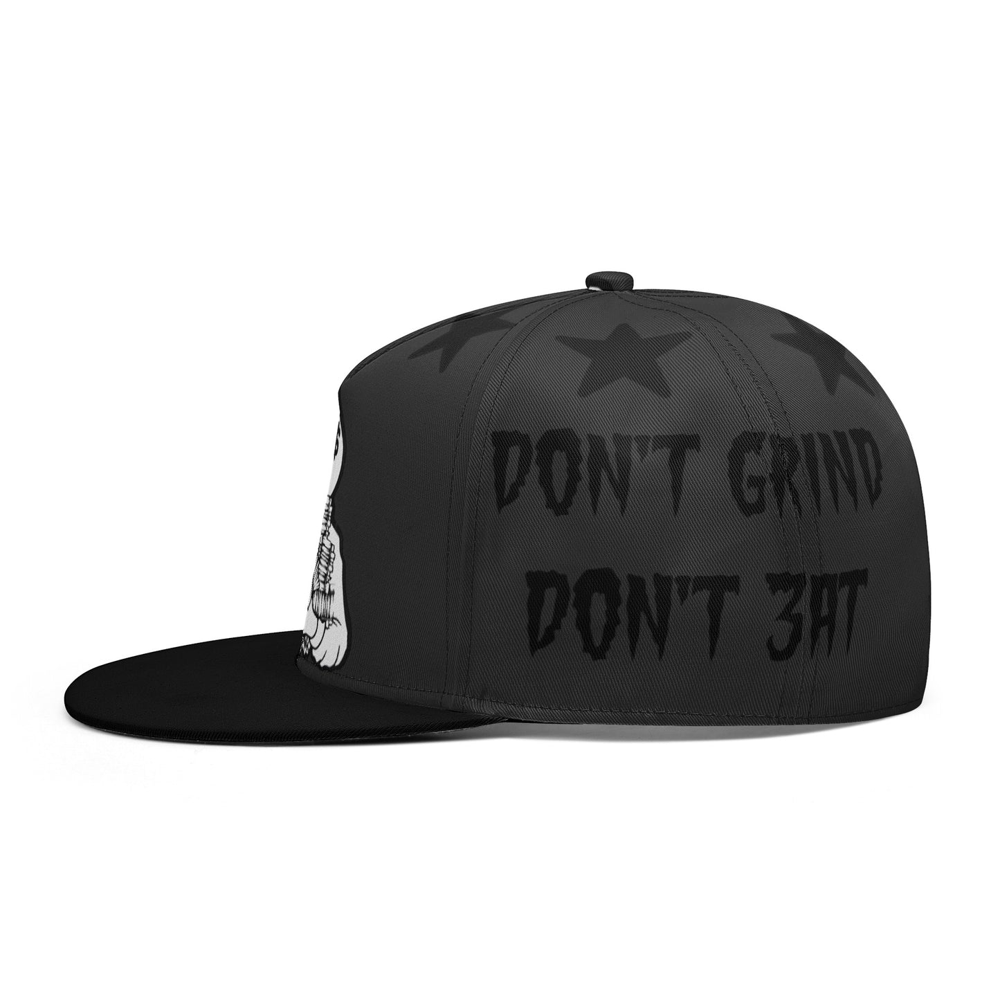 Money Man D.G.D.E (Dont Grind Dont Eat) Black Snapbacks