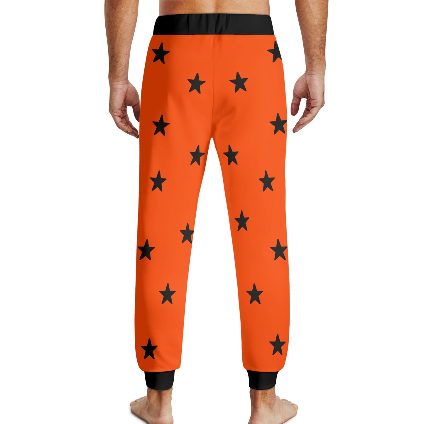 Money Man D.G.D.E (Dont Grind Dont Eat) Mens Dark Orange Sweatpants