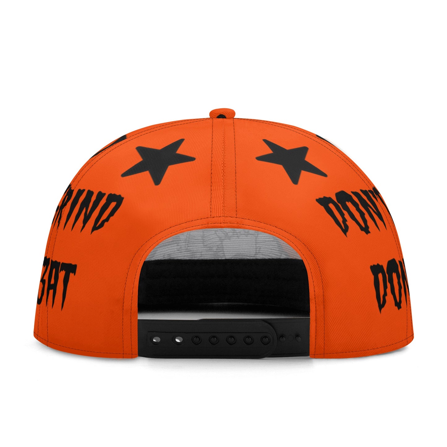 Money Man D.G.D.E (Dont Grind Dont Eat) Dark Orange Snapbacks