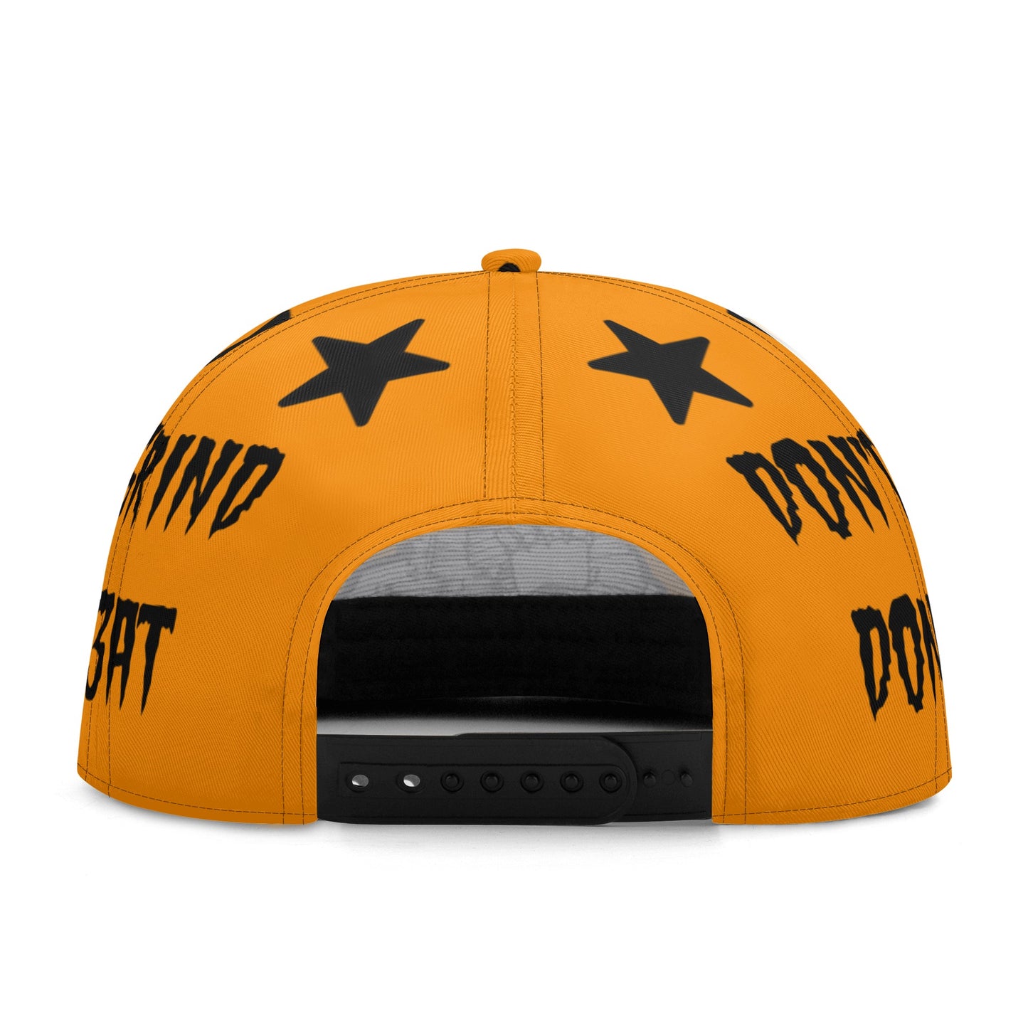 Money Man D.G.D.E (Dont Grind Dont Eat) Orange Snapbacks