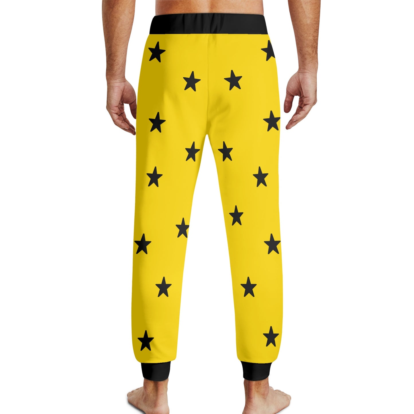 Money Man D.G.D.E (Dont Grind Dont Eat) Mens Gold Sweatpants