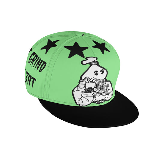 Money Man D.G.D.E (Dont Grind Dont Eat) Mint Green Snapbacks