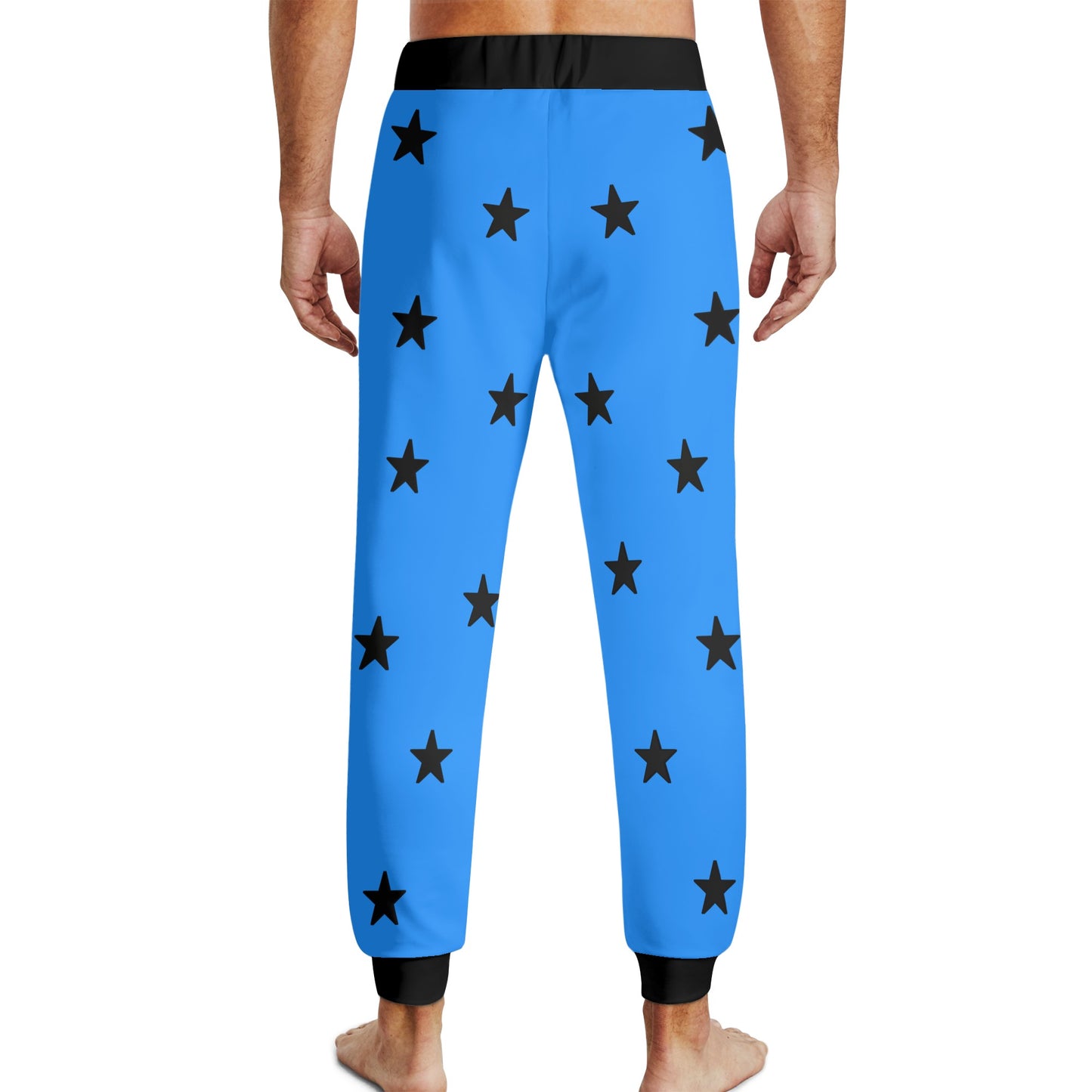 Money Man D.G.D.E (Dont Grind Dont Eat) Mens Blue Sweatpants