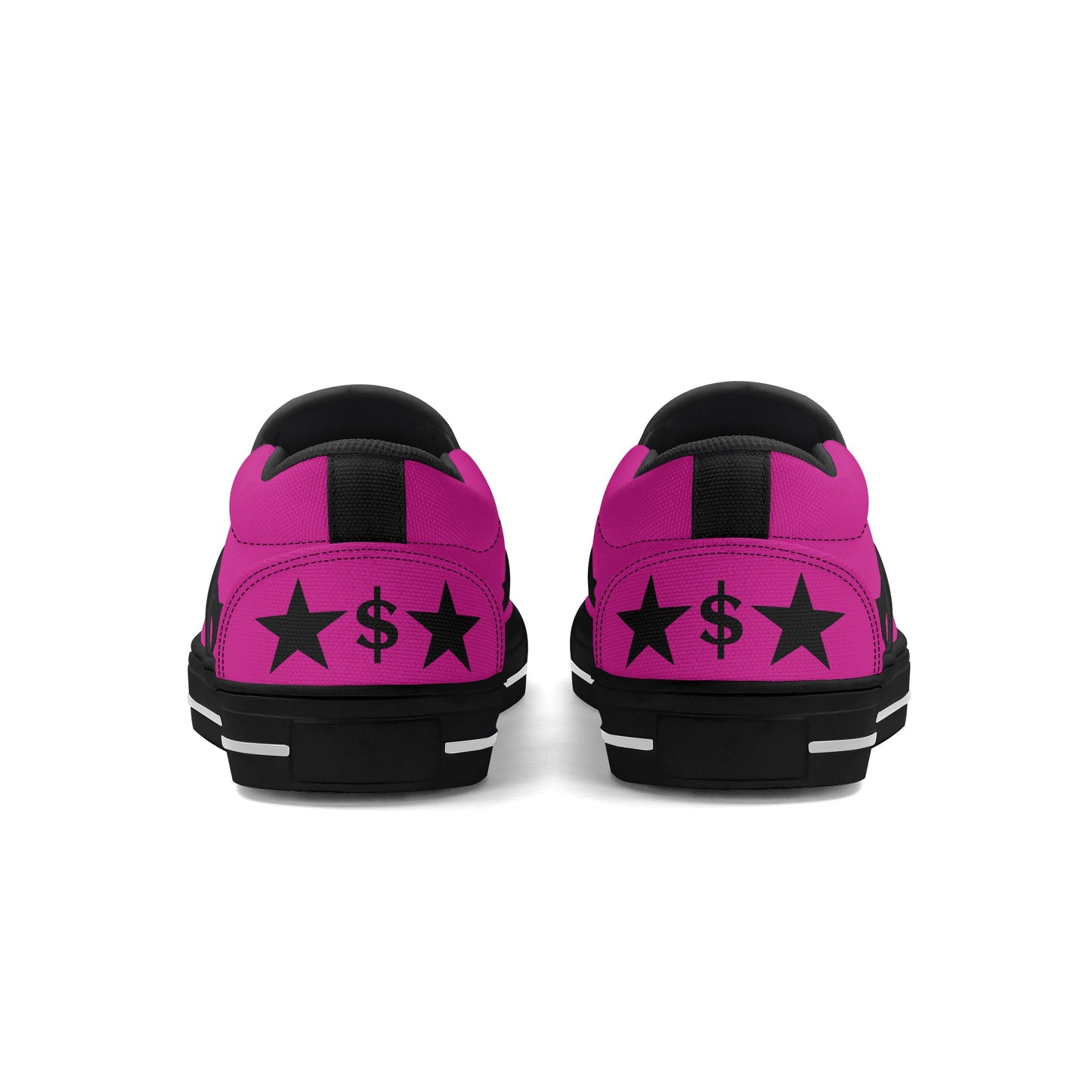 Money Man D.G.D.E (Dont Grind Dont Eat) Mens Purple Slip On Star Kicks