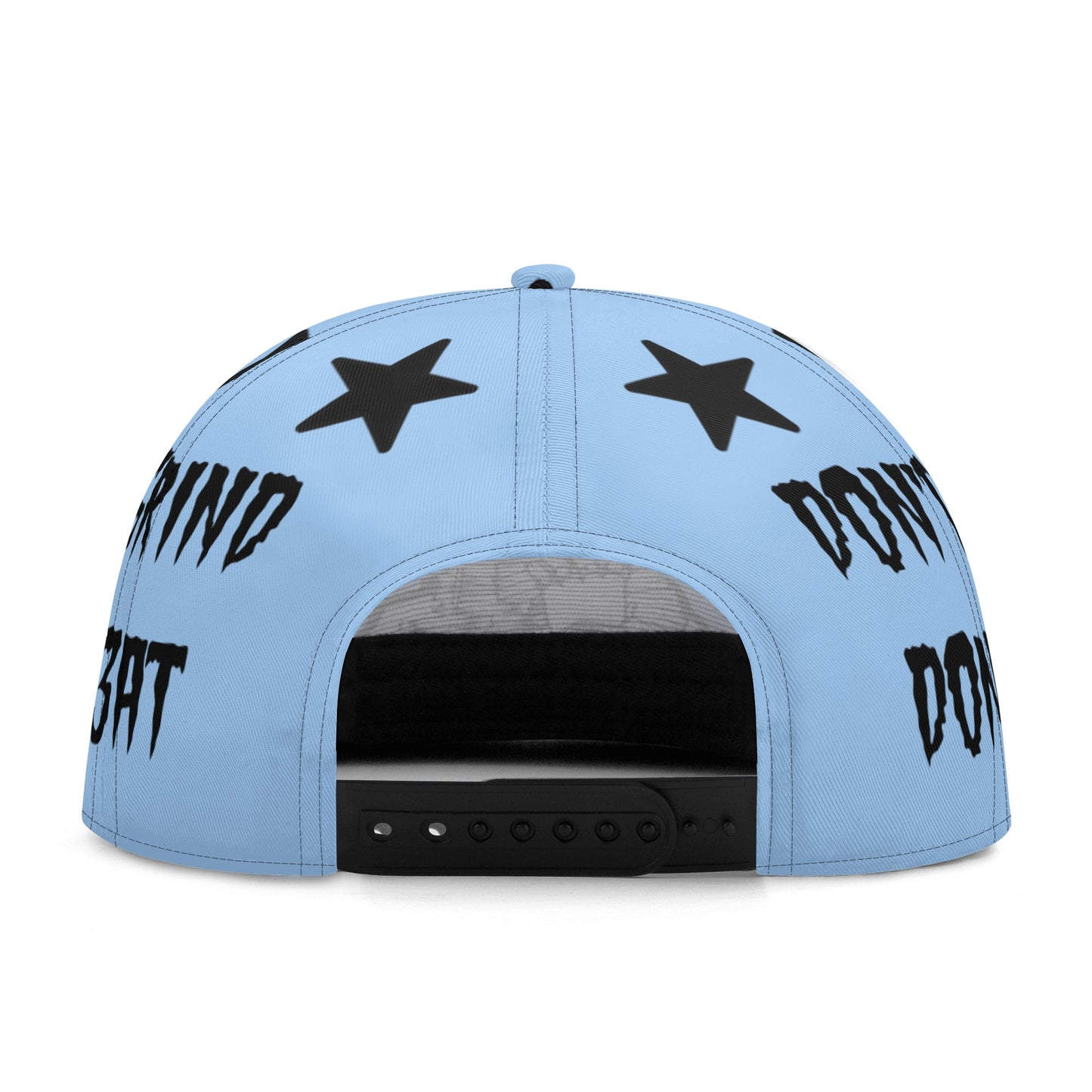 Money Man D.G.D.E (Dont Grind Dont Eat) Sky Blue Snapbacks