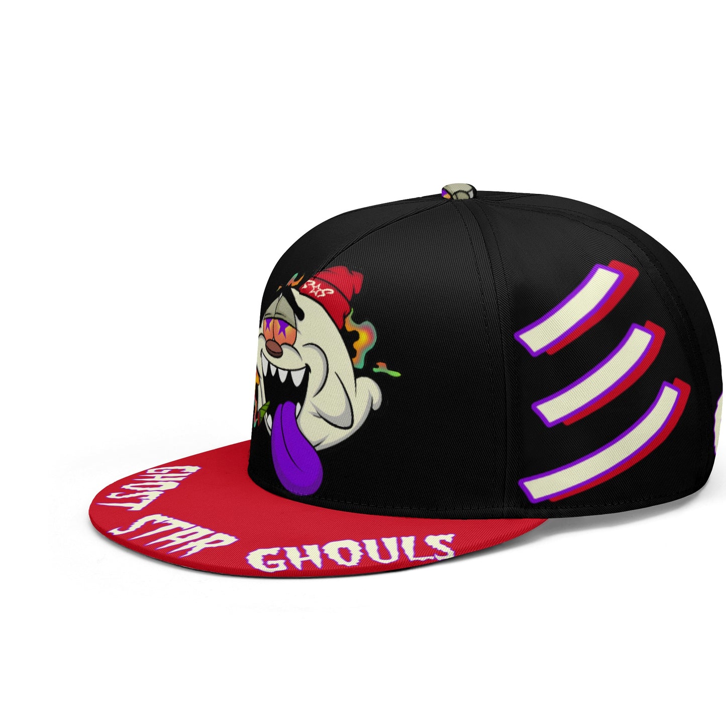 G.S.G Ghost Star Ghouls Black Snapbacks