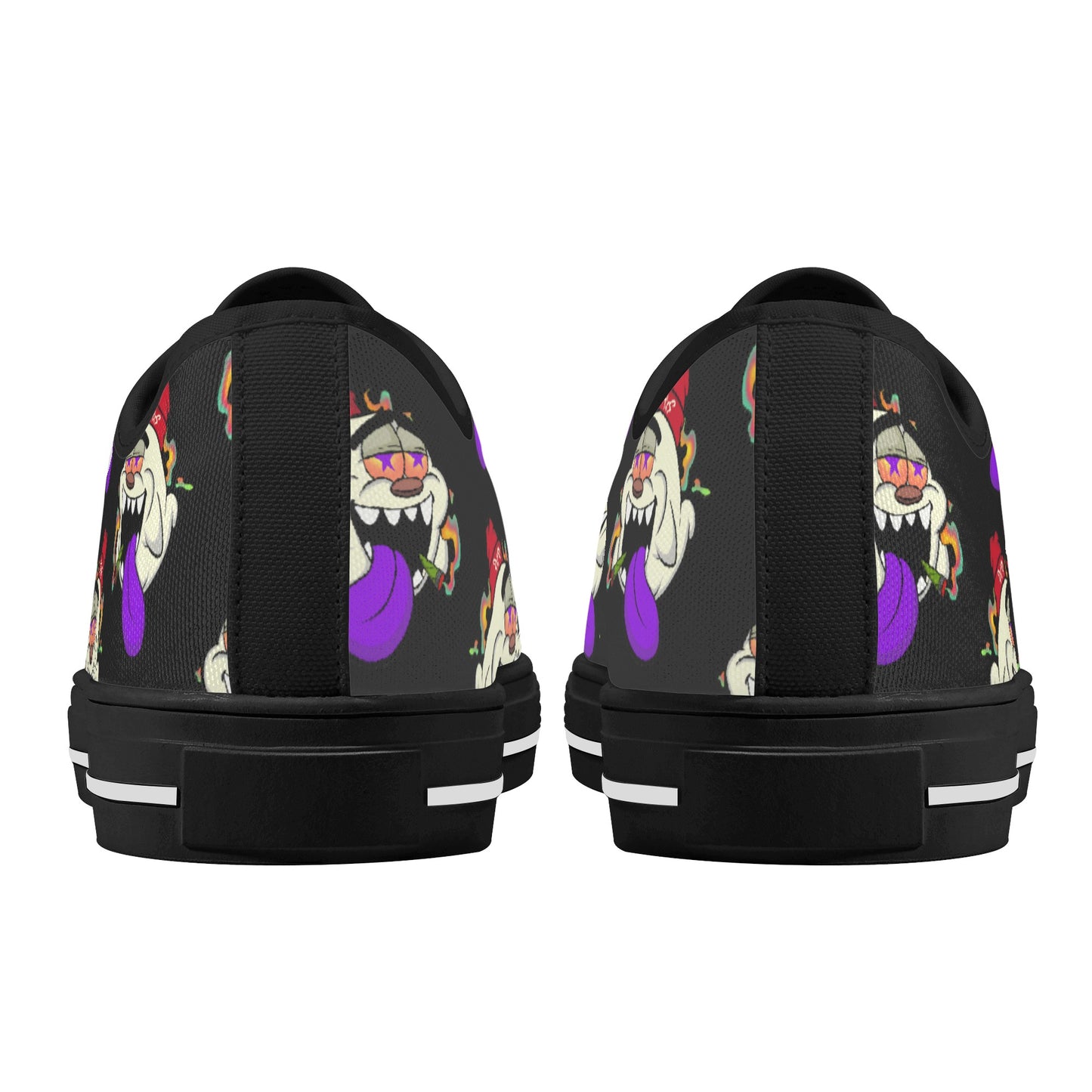 G.S.G Ghost Star Ghouls S.O.S Ghost Edition Mens Black Low Top Star Kicks