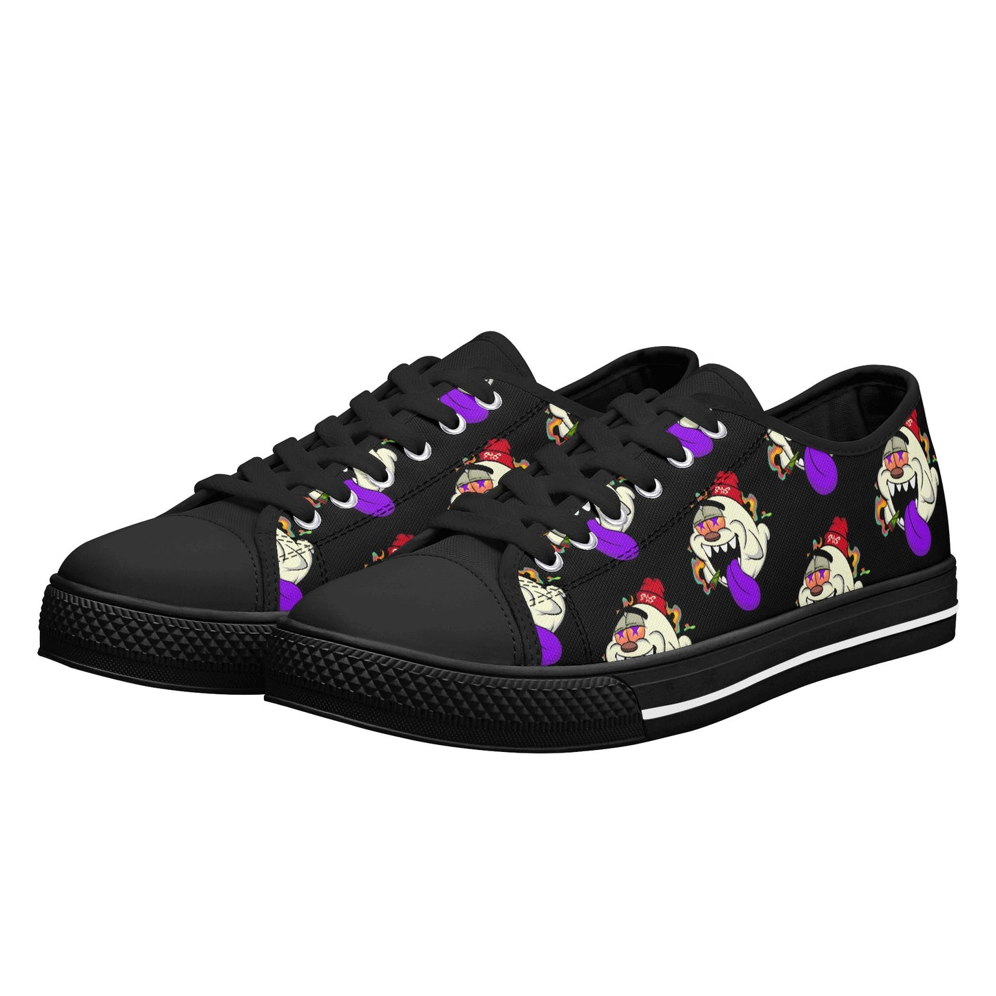 G.S.G Ghost Star Ghouls S.O.S Ghost Edition Mens Black Low Top Star Kicks