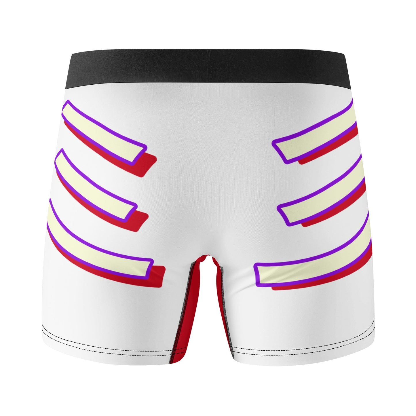 G.S.G Ghost Star Ghouls Mens White Classic Stretch Trunks & Underwear