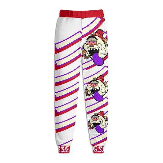 G.S.G Ghost Star Ghouls Mens White Sweatpants