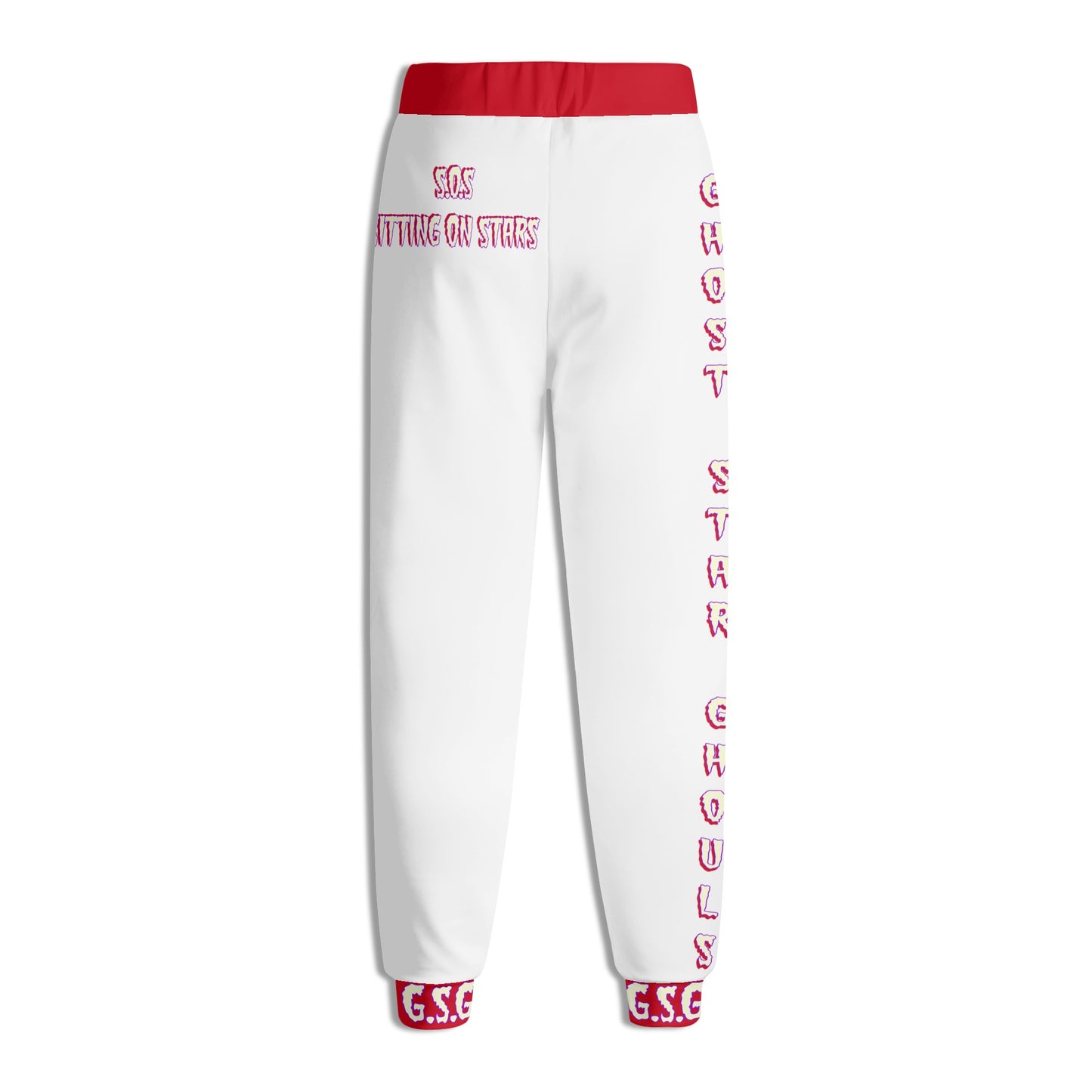 G.S.G Ghost Star Ghouls Mens White Sweatpants