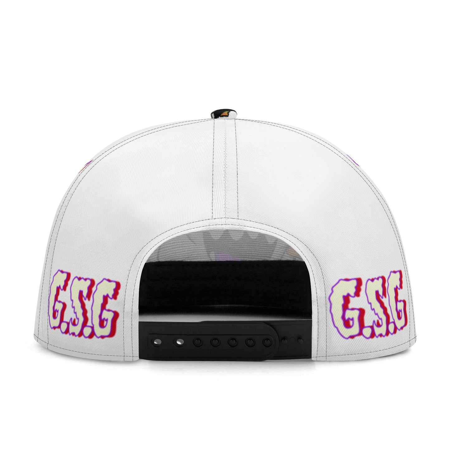 G.S.G Ghost Star Ghouls White Snapbacks