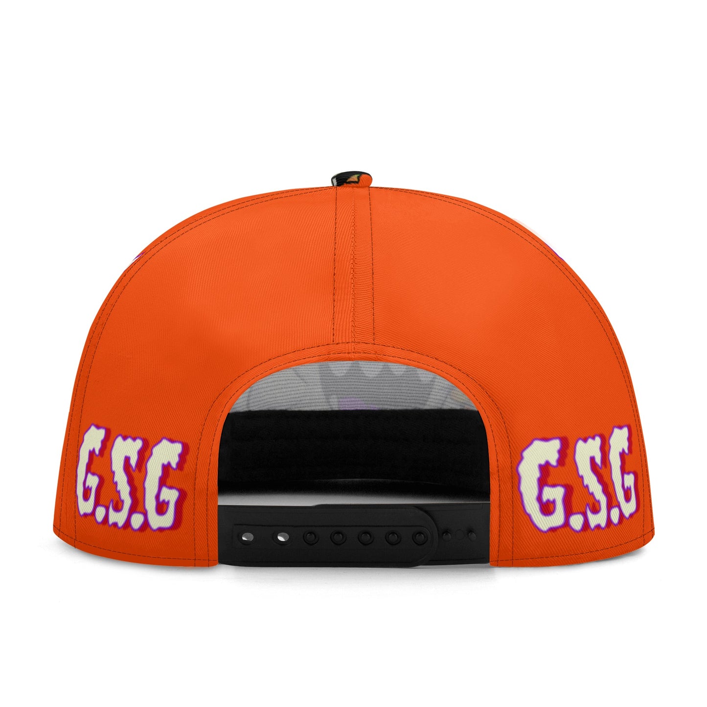 G.S.G Ghost Star Ghouls Dark Orange Snapbacks