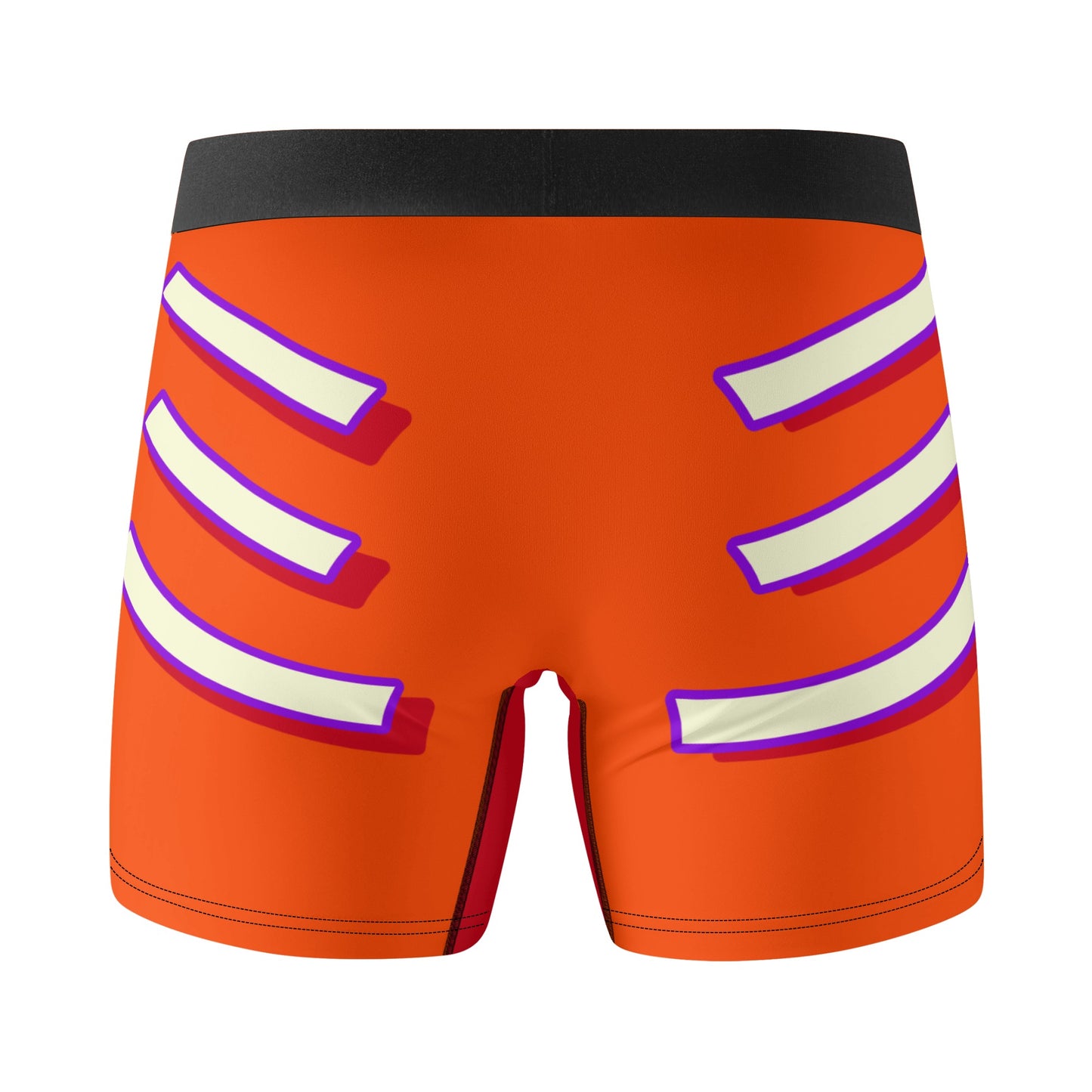 G.S.G Ghost Star Ghouls Mens Dark Orange Classic Stretch Trunks & Underwear